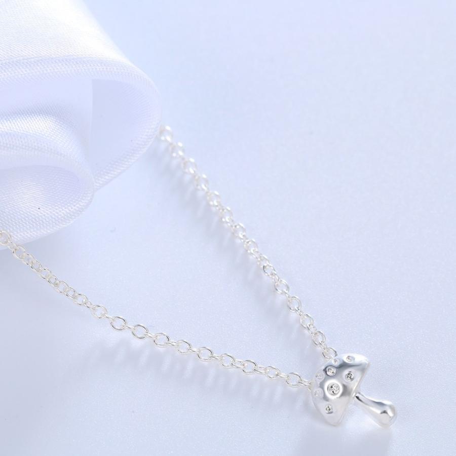 キノコ ネックレス ペンダント ギフト ジュエリー コラール 女性 ロングチェーン チョーカー アクセサリー エレガント きのこ ファッション パーティ |  | 08