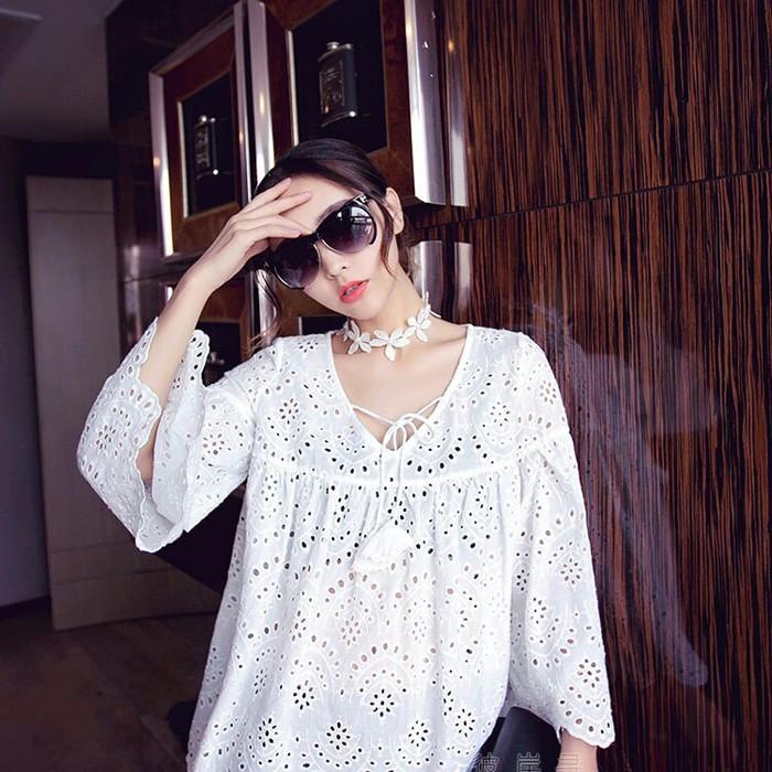 レース チョーカー 花 フラワー 首輪 ネックレス レディース ファッション ペンダント ユリ ロリータ ホワイト 白 ビジュー ジュエリー パール ストーン |  | 05