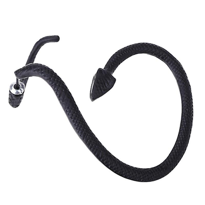 スネーク イヤーカフ 蛇 イヤーラップ ピアス ハロウィン V系 ロック パンク 爬虫類 両生類 メンズ ユニセックス かっこいい カッコイイ ブラック 黒 |  | 03