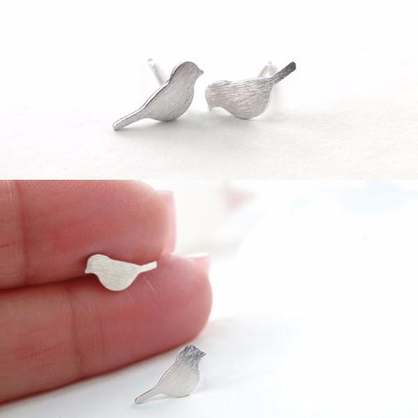 鳥 ピアス バード 小鳥  可愛い ぺア シルバー ゴールド ピンク インコ オウム レディース シンプル 小ぶり とり トリ アクセサリー ギフト |  | 01