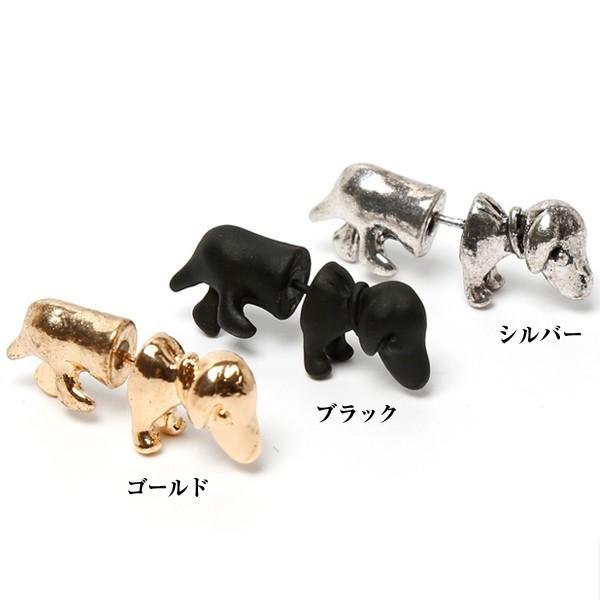 ピアス ミニチュアダックスフンド バックキャッチ ダックス