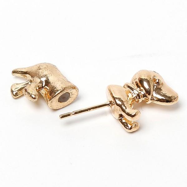 ピアス ミニチュアダックスフンド バックキャッチ ダックスフント シンプル アクセサリー 犬 いぬ イヌ 可愛い 個性的 ガーリー ポップ ダックスフンド 原宿系 Pia 031 ロキシー工房 通販 Yahoo ショッピング