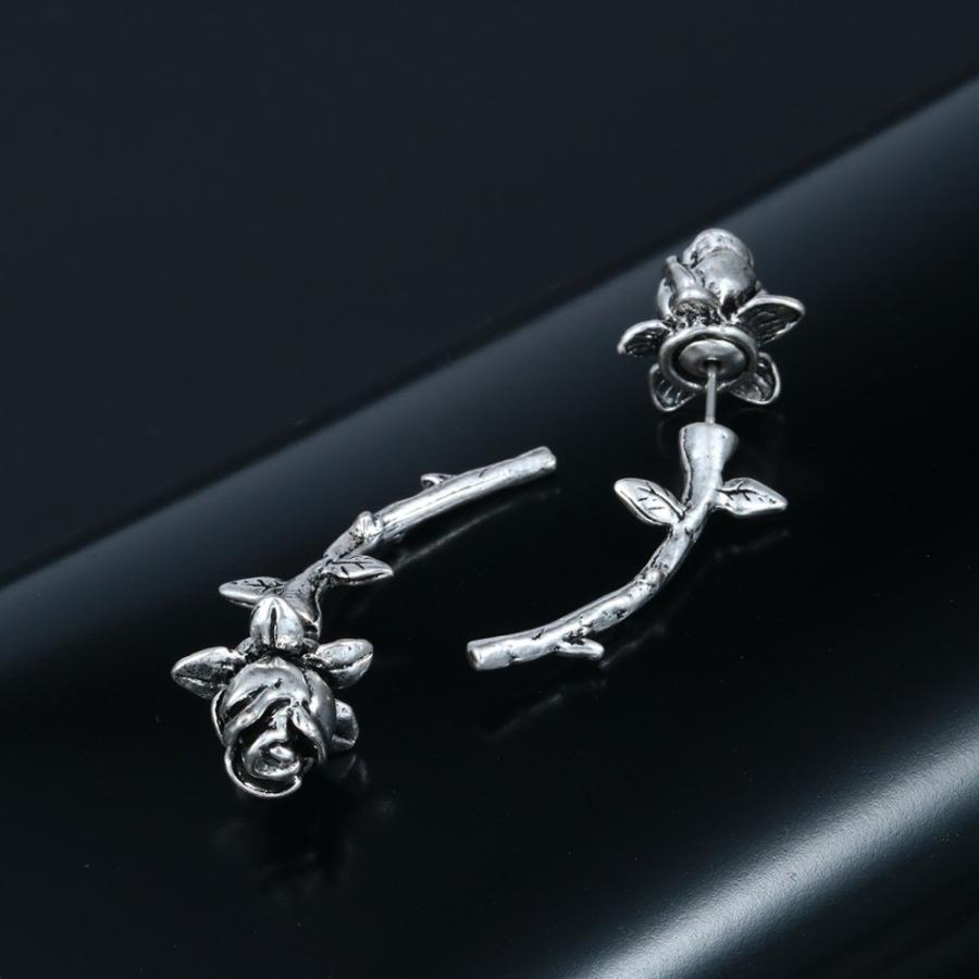 【美品】ドラゴンローズ dragon rose 薔薇ピアス Dragon Rose ドラゴンローズ 薔薇 ピアス K18YG