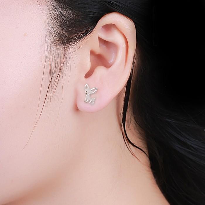 チワワ ピアス シンプル スタッドピアス アクセサリー 犬 いぬ イヌ 可愛い ガーリー シルバー ゴールド 大人 レディース 結婚式 披露宴 お呼ばれ ギフト |  | 03