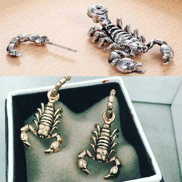 スコーピオン ピアス 地雷系 V系 量産系 コスプレ 昆虫 虫 ロック パンク スチームパンク ハロウィン さそり サソリ 蠍 スタッド メンズ レディース カッコイイ |  | 02