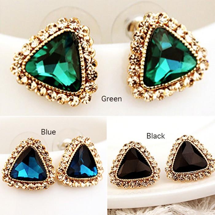 トライアングル ストーン ピアス 三角 シンプル 可愛い ビンテージ アクセサリー 大人 レディース ガーリー シルバー ゴールド ハロウィン イベント パーティ |  | 05