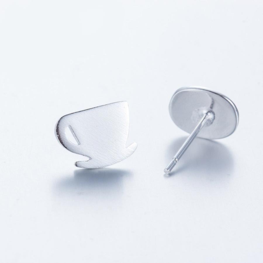 ピアス コーヒー豆 カフェ ビンテージ コーヒー 可愛い アクセサリー 大人 カップ ガーリー シルバー ゴールド ハロウィン イベント パーティ シンプル 個性的 Pia 132 ロキシー工房 通販 Yahoo ショッピング