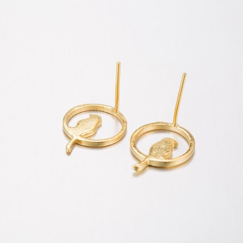 ピアス 鳥 小鳥 インコ オウム ビンテージ レディース アクセ 大人