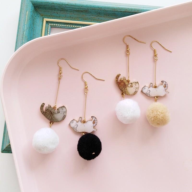 大きな猫耳ファーピアス3 大きな猫耳ファーピアス3