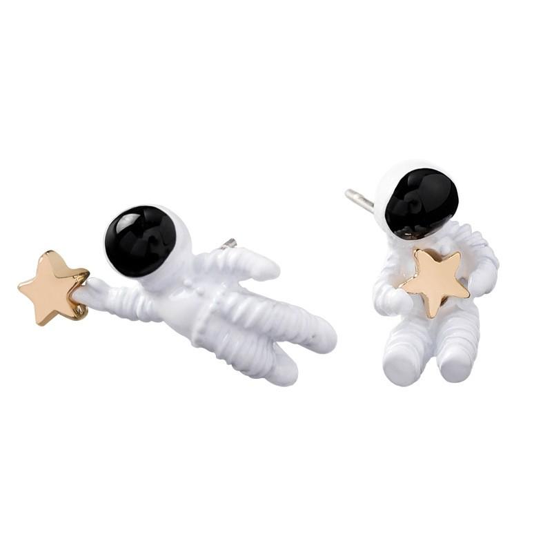 宇宙 ピアス 星 スター 宇宙飛行士 惑星 フィギュア レジン アポロ