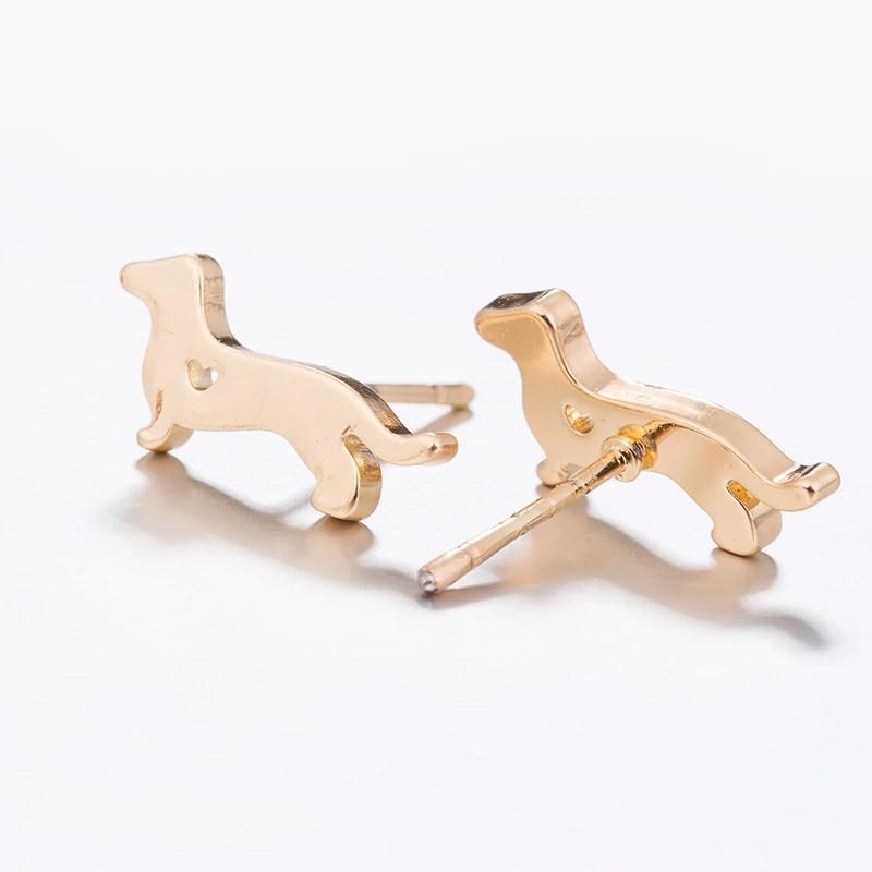 ダックスフント ピアス 犬 ダックス ダックスフンド イヌ ドッグ シンプル ハート レディース ビンテージ アクセ 大人 可愛い ガーリー シルバー ゴールド |  | 07