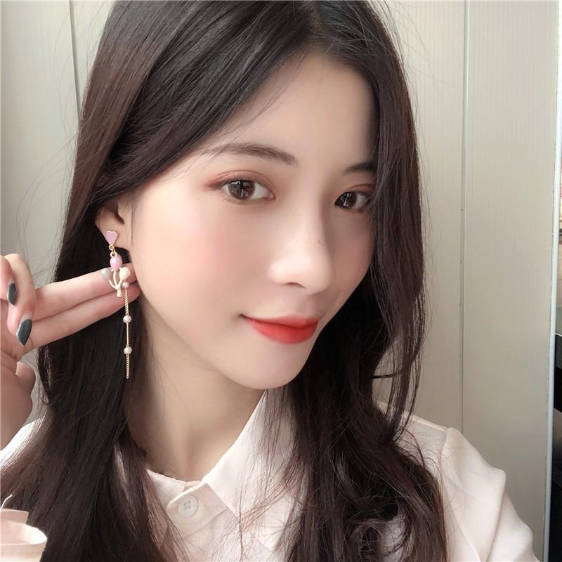 ピアス ネコ 猫 ねこ 風船 メルヘン パステル シンプル 可愛い ホワイト 白 チェーン レディース 揺れる 大人 ガーリー パール ハート ストーン 送料無料 |  | 07