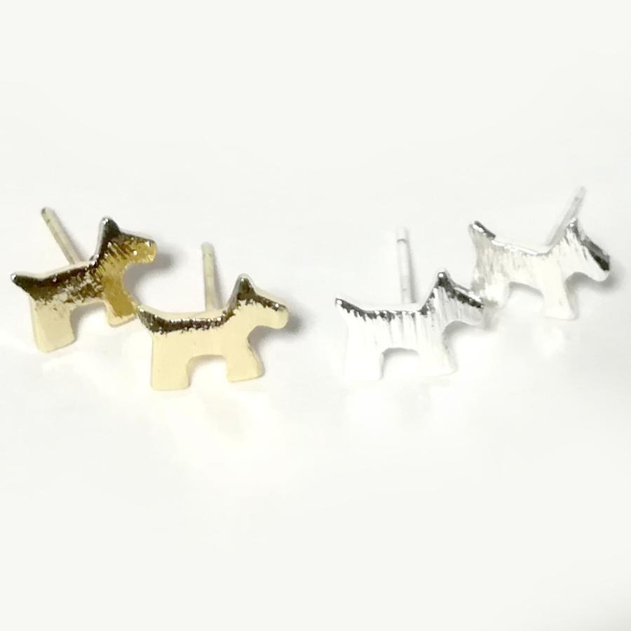 シンプル テリア ピアス ヨークシャテリア イヌ 犬 いぬ 可愛い 