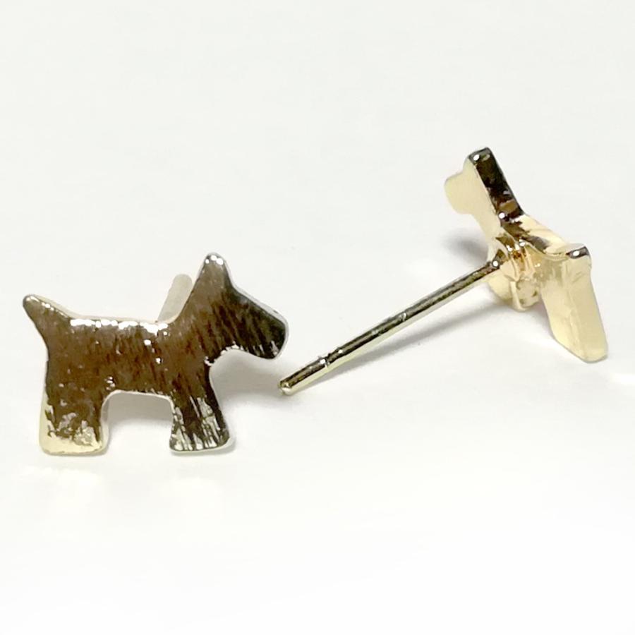 シンプル テリア ピアス ヨークシャテリア イヌ 犬 いぬ 可愛い 