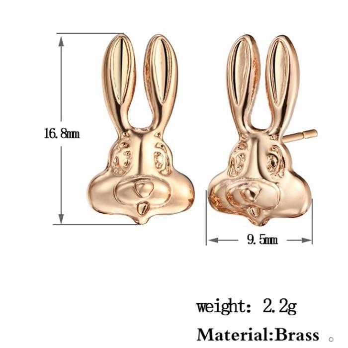 ピアス ウサギ アメコミ うさぎ ポップ ビンテージ アクセサリー