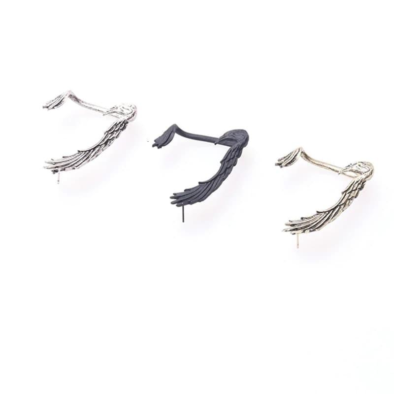 ピアス カラス 鳥 羽 羽根 メンズ ユニーク ブラック V系 ゴシック ゴスロリ お兄系 パンク ロック アクセ レディース ユニセックス ハロウィン 送料無料 |  | 04