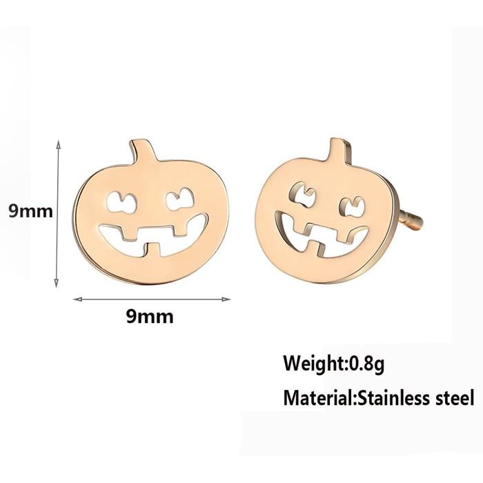 送料無料 ピアス カボチャ パンプキン ハロウィン カワイイ ポップ
