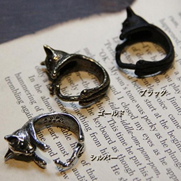 リング 指輪 ネコ 猫 リアル フープ フープリング フリーサイズ ゆびわ レディース ギフト アクセサリー ゴシック ロリータ パンク ハロウィン パーティ |  | 05