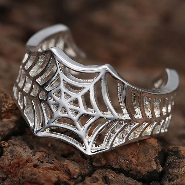 リング 指輪 スパイダー ウパイダーウェブ フープリング クモ 蜘蛛 昆虫 スチームパンク フリーサイズ アクセサリー ゴシック ロリータ パンク ハロウィン |  | 03