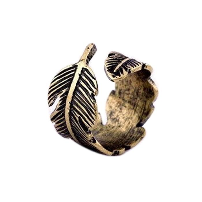 リング 指輪 ウィング 羽根 真鍮 スチームパンク ガーリー