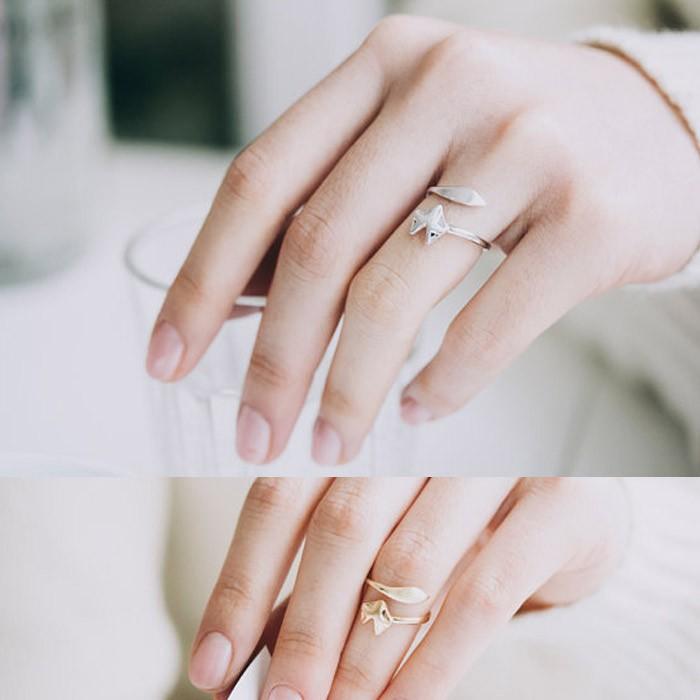 リング 指輪 キツネ 狐 きつね フォックス フェイス 和風 和物 ガーリー ヴィンテージ ビンテージ ゆびわ フリーサイズ アクセサリー レディース |  | 01