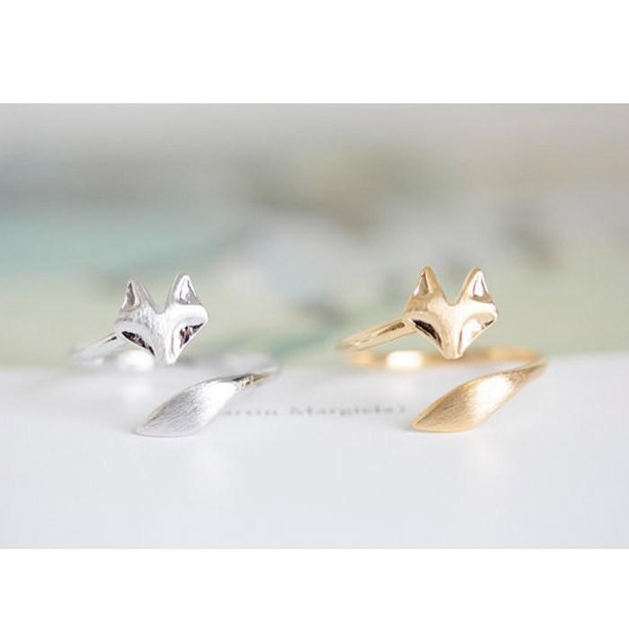 リング 指輪 キツネ 狐 きつね フォックス フェイス 和風 和物 ガーリー ヴィンテージ ビンテージ ゆびわ フリーサイズ アクセサリー レディース |  | 03