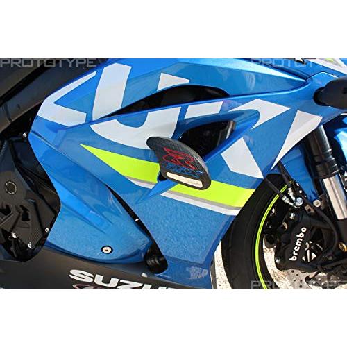 販売激安 スズキ2017-2019 GSX-R 1000/GSX-R 1000 R用T-Rex Racingノーカットフレームスライダー-赤