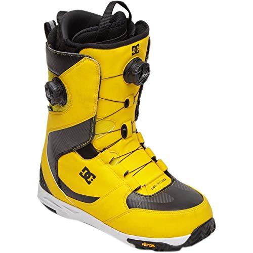 DCシュクサンデュアルBOAスノーボードブーツイエロー9 D (M)