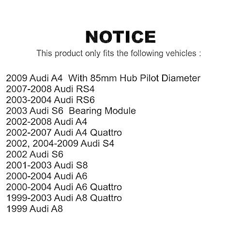通販サイト Audi A 4 Quattro A 6 S 4 A 8 RS 4 RS 6 S 8 S 6用前輪ベアリング&ハブ組立ペア