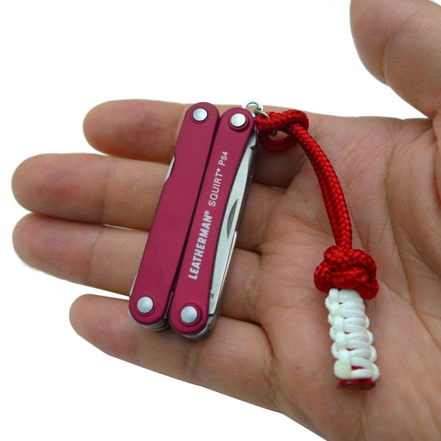 LEATHERMAN（レザーマン） スクオート PS4 レッド 赤色 キーチェーン