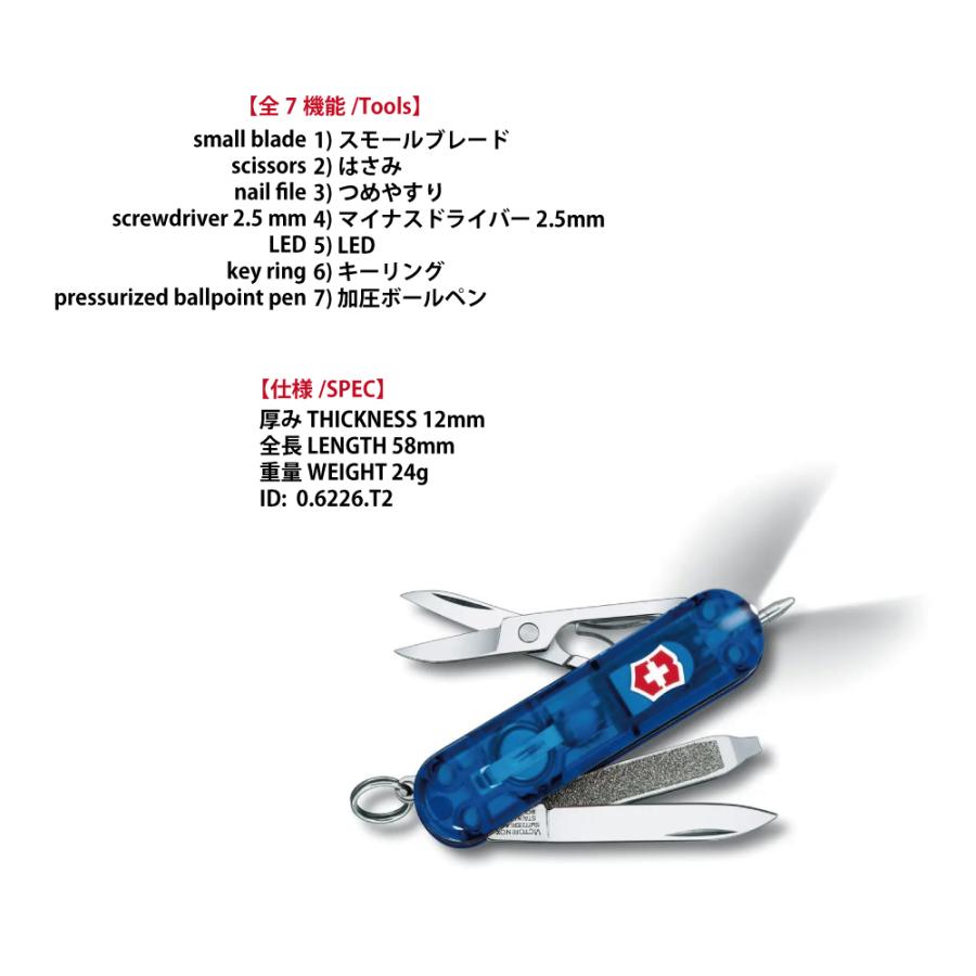 VICTORINOX（ビクトリノックス） シグネチャー ライト スケルトン 