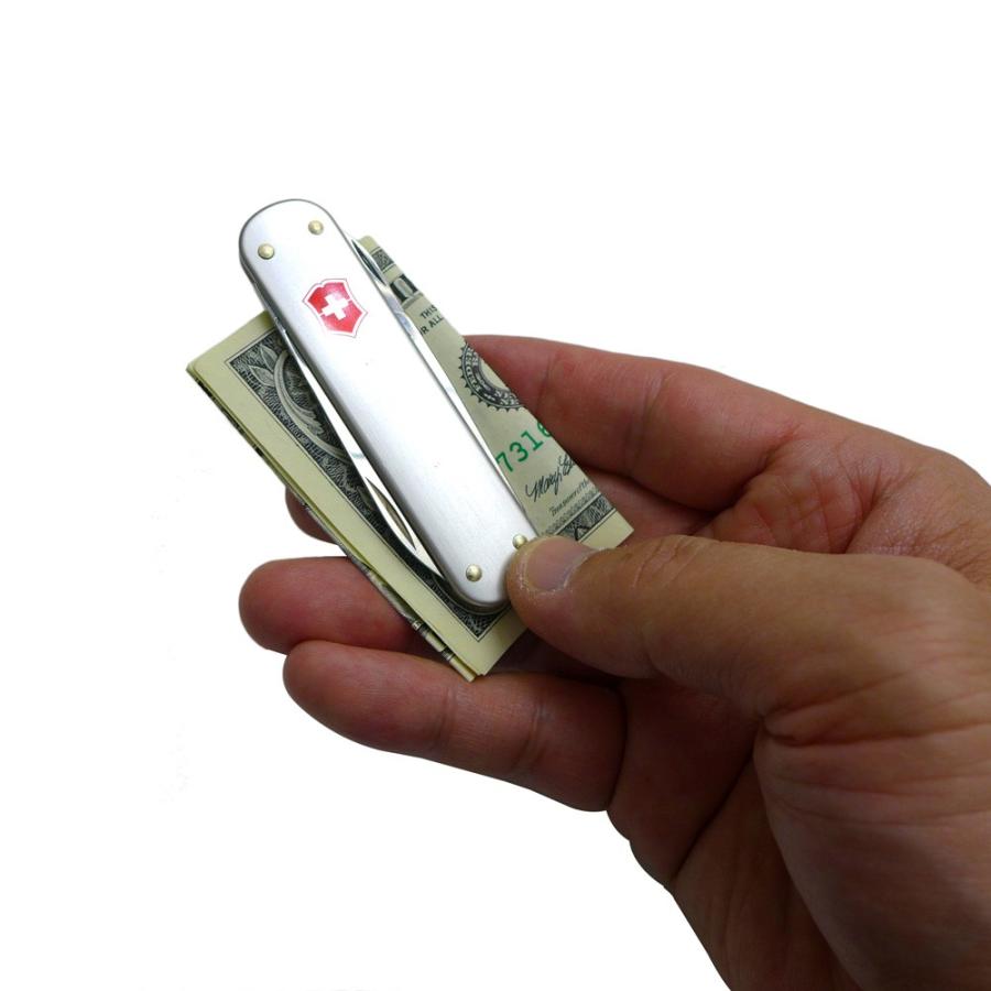 VICTORINOX（ビクトリノックス） マネークリップ アルミ ALOX 銀色