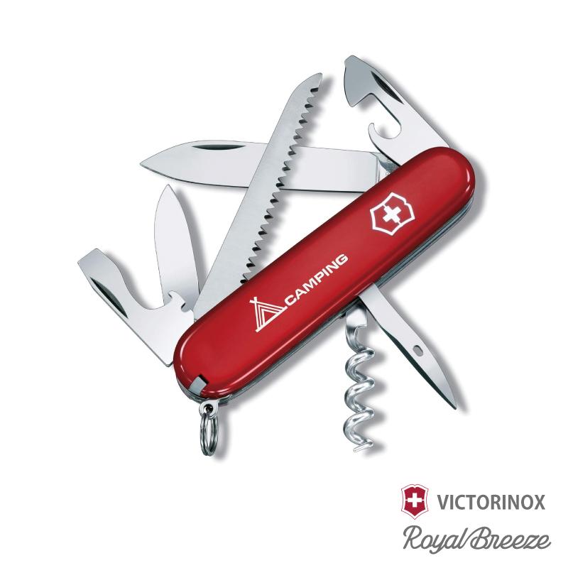 VICTORINOX（ビクトリノックス） うっすら傷あり キャンパー 赤色 13 