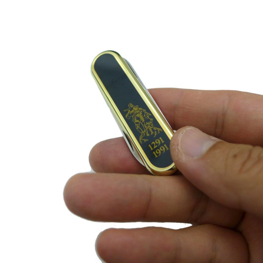 Wenger ウェンガー 24金 メッキ 2ミクロン フレーム スイス建国700年