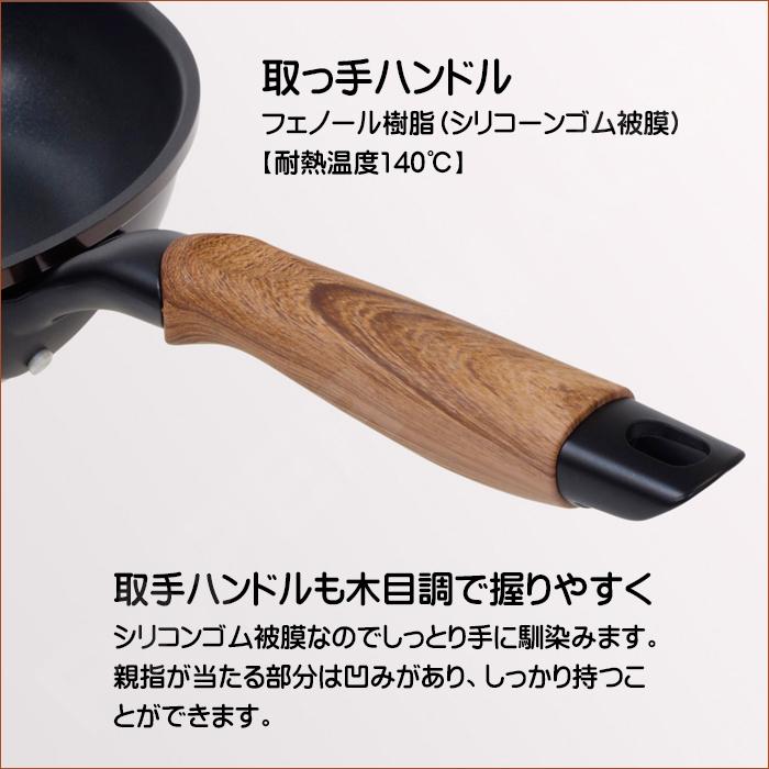 竹原製缶 フライパン 深型 24cm 日本製 IH対応 和楽 PLUS 和楽プラス