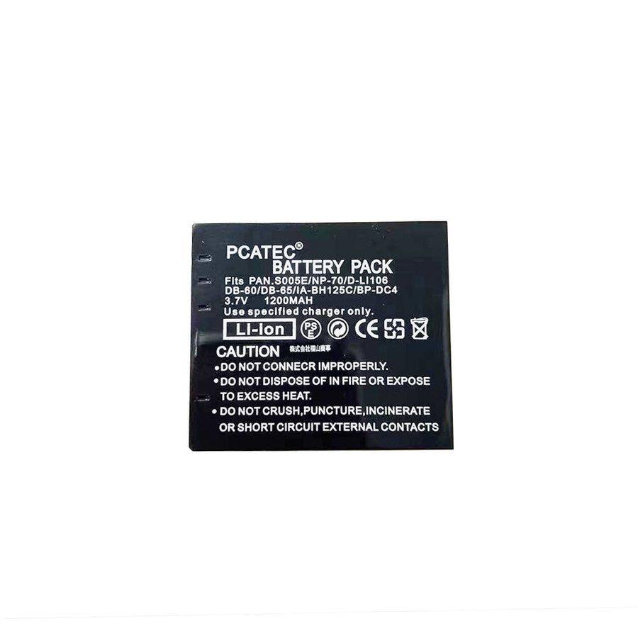 Panasonic CGA-S005 (DMW-BCC12)/NP-70/DB-60対応互換バッテリー＋充電器☆セット GR DIGITALIII/GX200/GR G600/G700/GX200/R3/R4対応｜royal-monster｜02