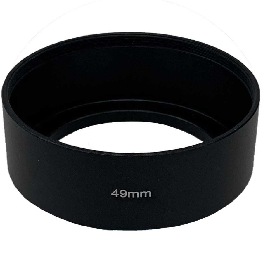 Canon Nikon sony Pentax 対応金属広角レンズフード 40.5mm 43mm