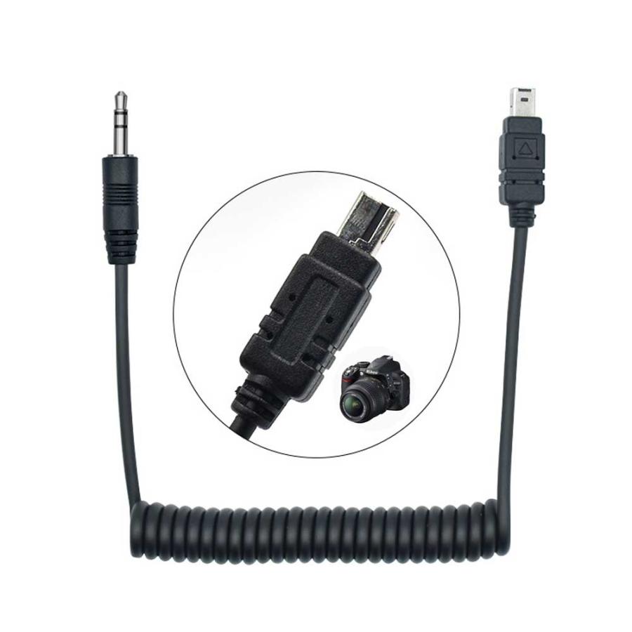 一眼レフカメラ 対応 3.5mm /ジャック シャッター リモコン コード