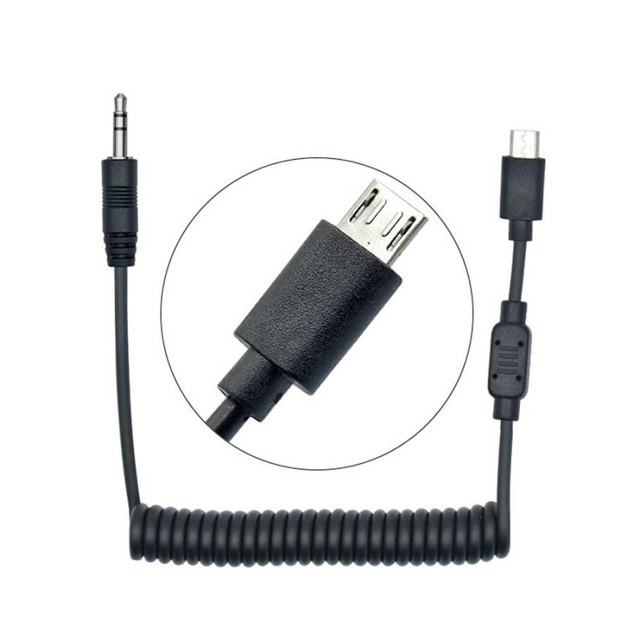 一眼レフカメラ 対応 3.5mm /ジャック シャッター リモコン コード