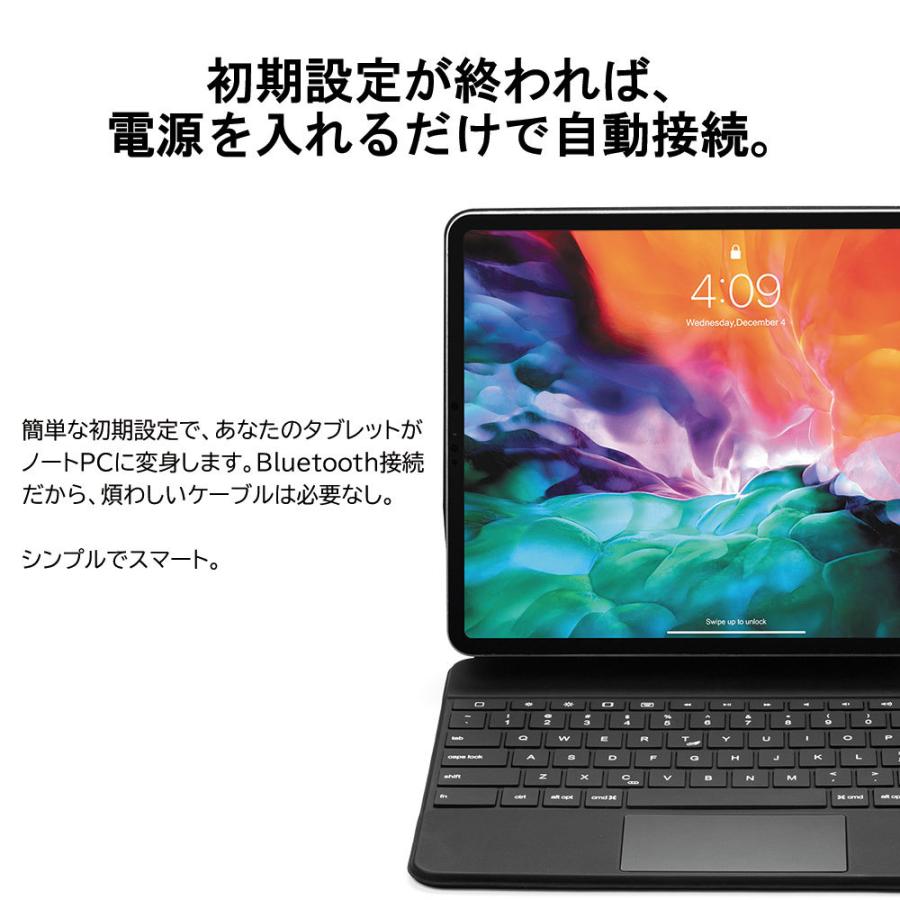 3カラー 12.9インチ iPadPro / 13インチ iPad Air M2 M3 用 キーボード