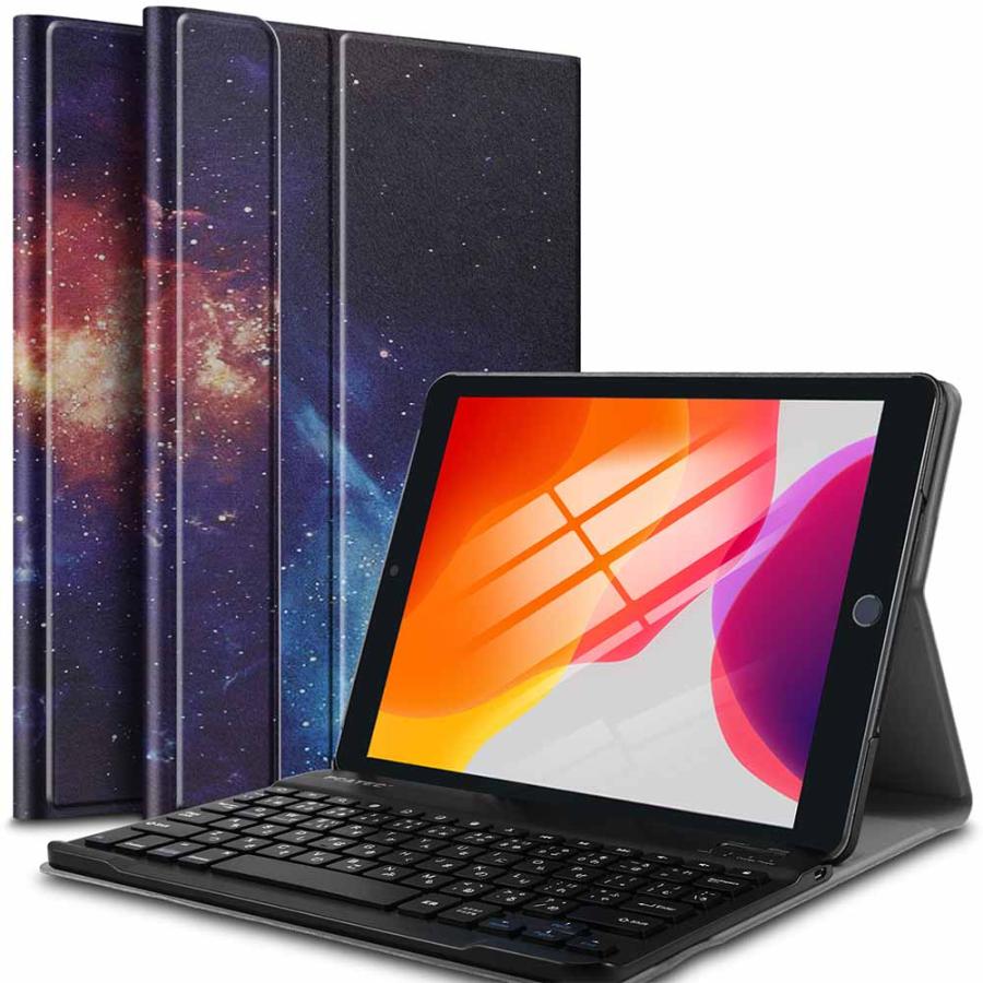 10.2インチ iPad 専用 キーボード付 ケース iPad第7/8/9世代 Bluetooth