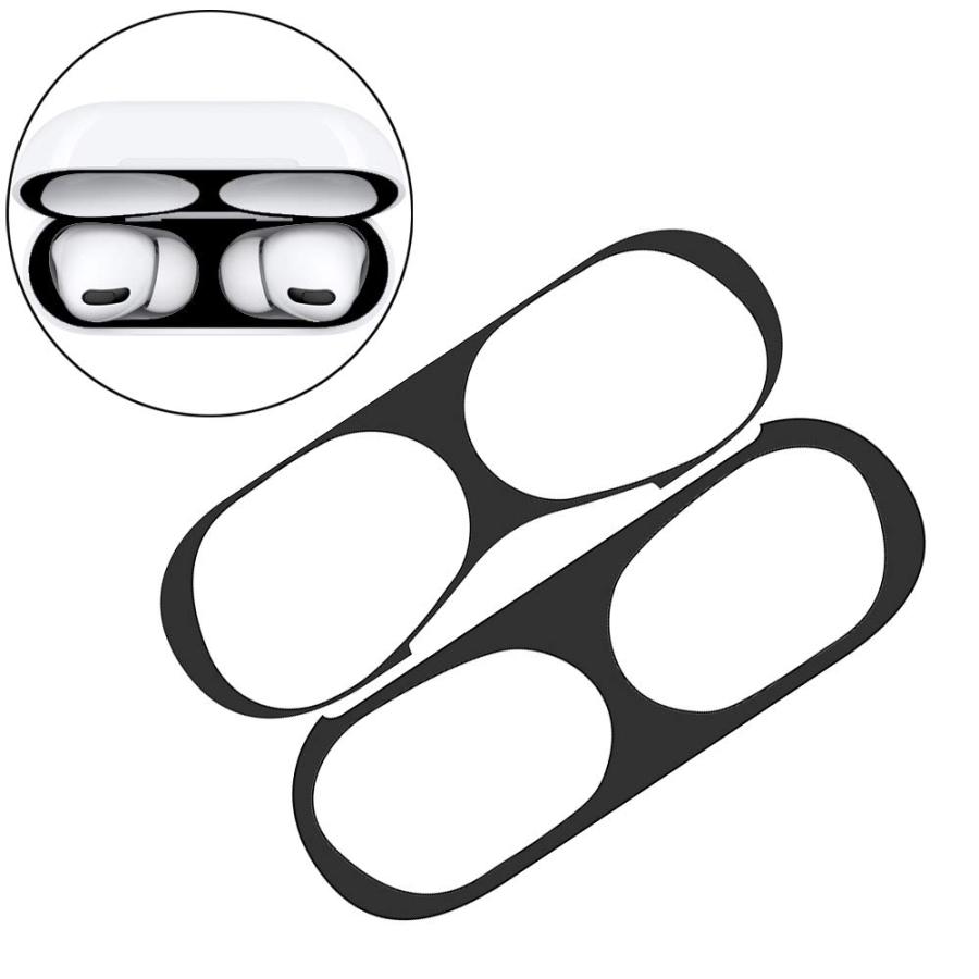 Airpods Pro/ 3 2021 ダストガード 金属粉 スキンシール 故障防止