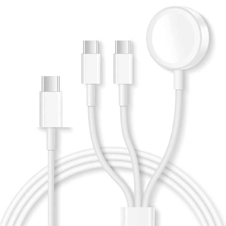アップルウォッチ Apple Watch / 3in1 USB-Cケーブル(1.2m) 磁気充電