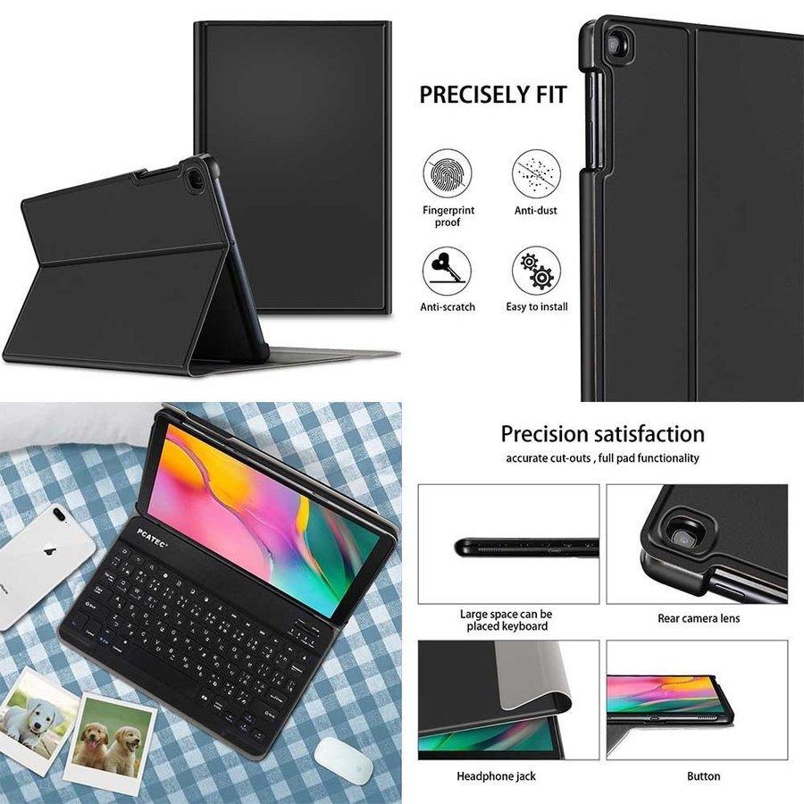 Galaxy Tab J:COM S6 Lite ペン収納レザーTPUケース付き Bluetooth