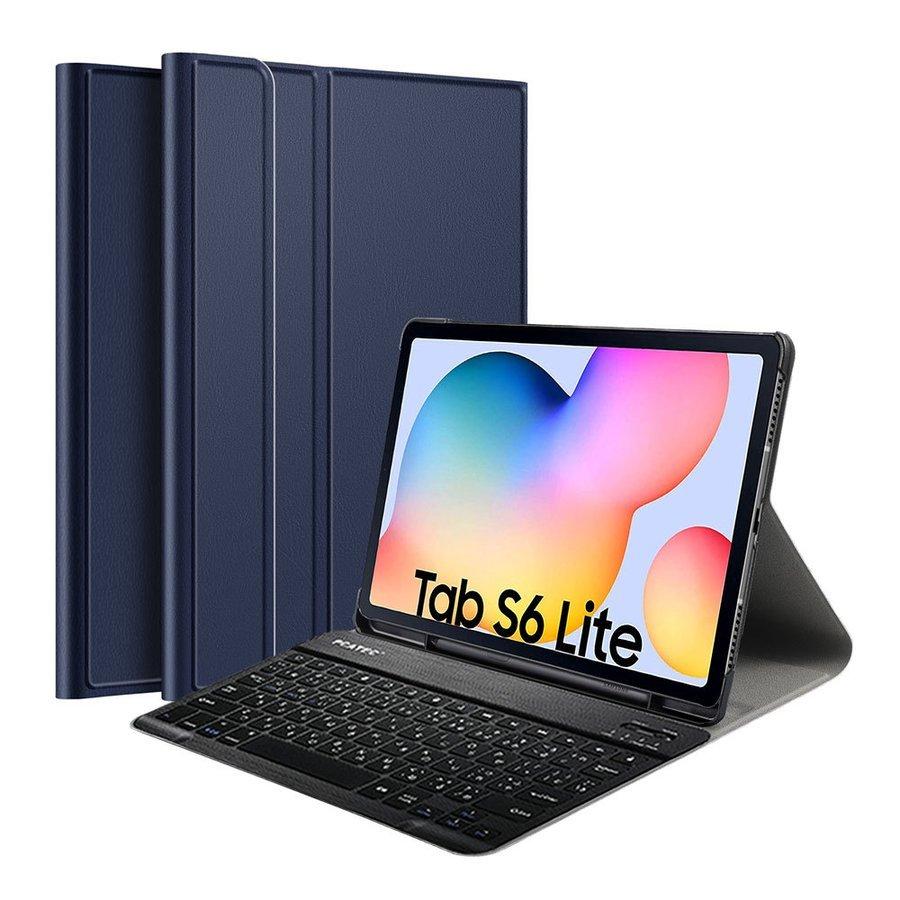 Galaxy Tab S6 Lite 純正ペン付＋キーボードケース付 Galaxy Tab J:COM S6 Lite ペン収納レザーTPUケース付き Bluetooth