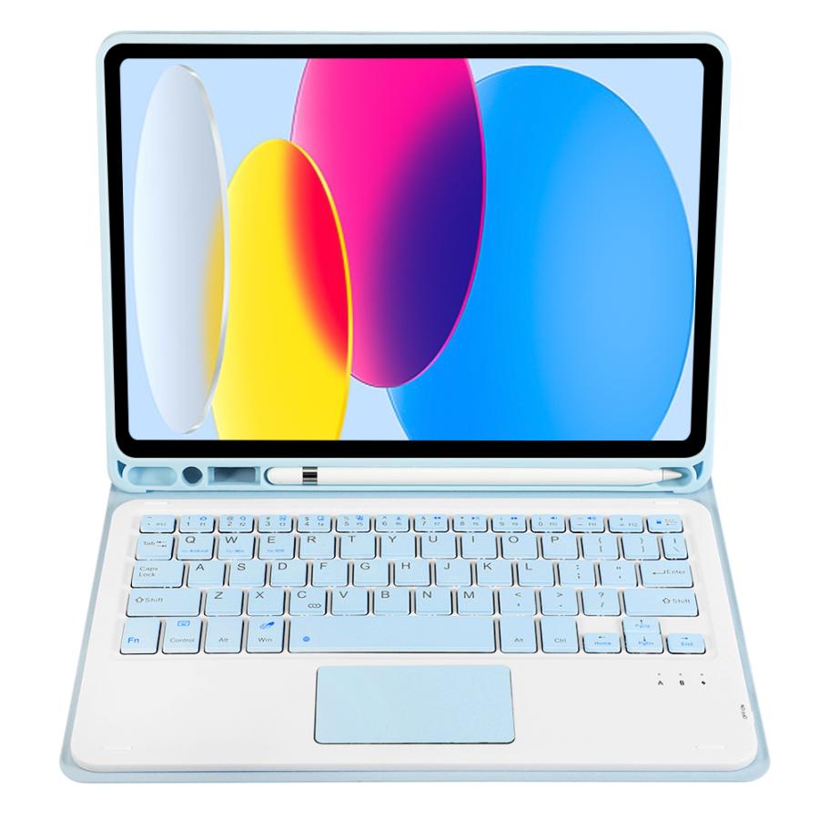 10カラー アイパッド iPad / A16 第10世代 用 キーボード付ケース