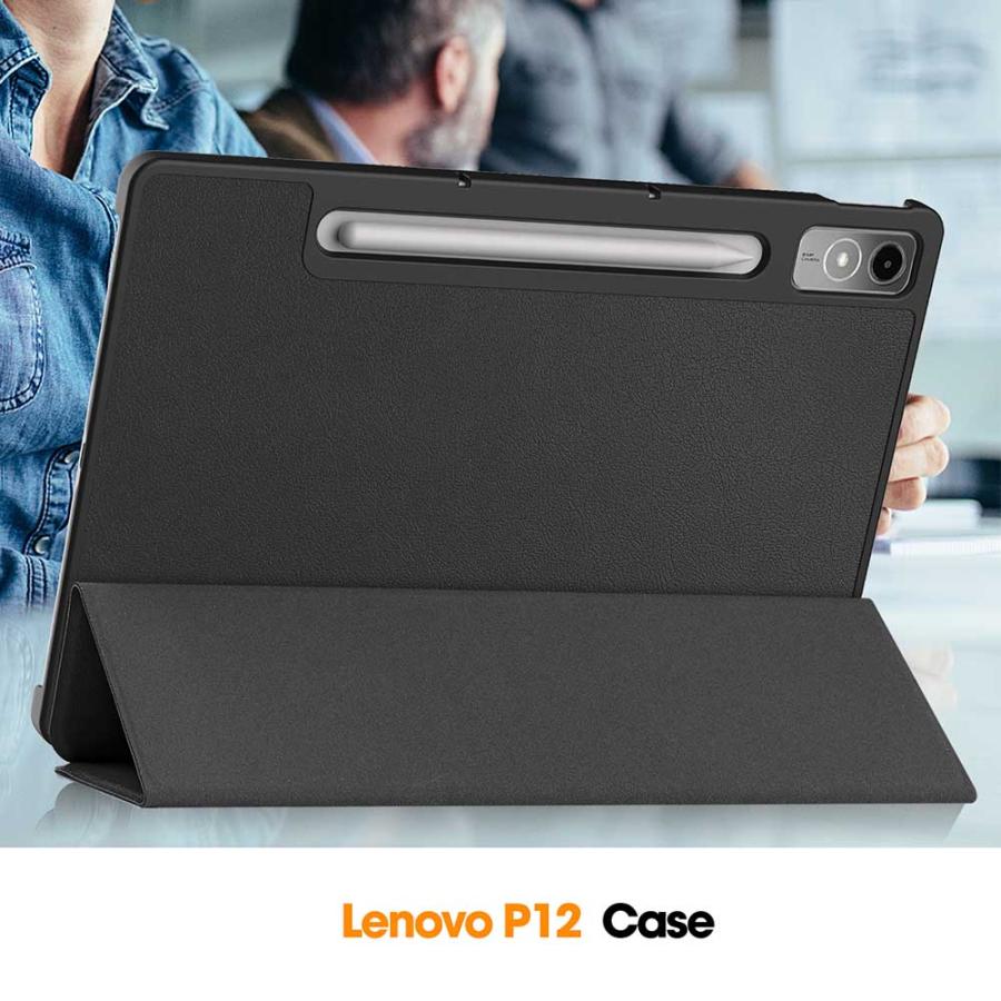 Lenovo Tab P12 12.7inch ZACH0002JPケース マグネット開閉式 Lenovo Tab P12 12.7inch ZACH0002JPケース マグネット開閉式