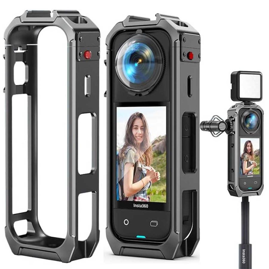 インスタ360X5 Insta360 X5専用 フォームフィッティング アルミニウム