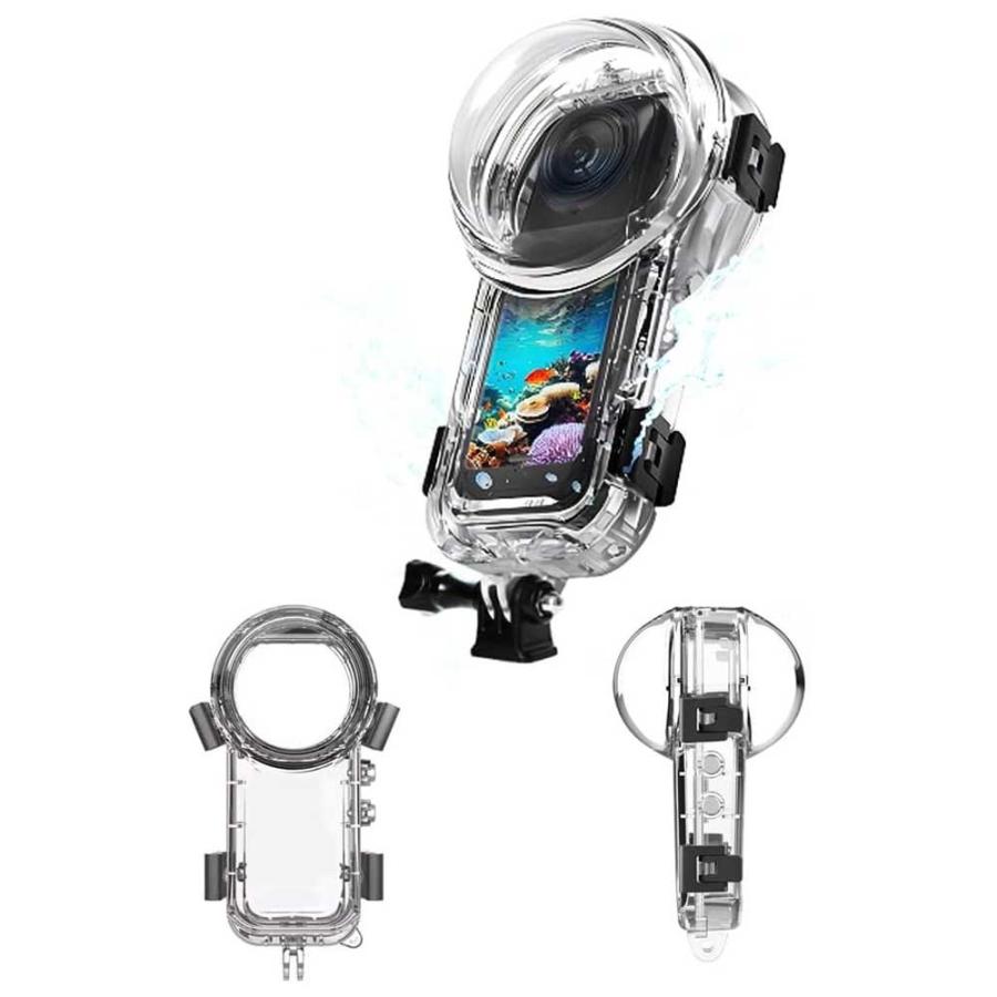 インスタ360X5 Insta360 X5 専用 防水ハウジングケース 互換品 水中