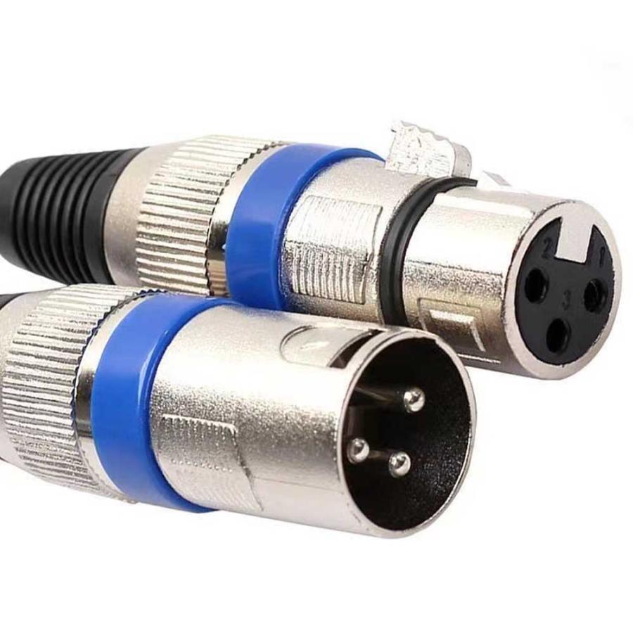 CANARE製 XLR3ピン マイクケーブル 新品5m 10本セット PC05】CANARE マイクケーブル XLR3(メス)-モノラルフォン 5m [サウンド